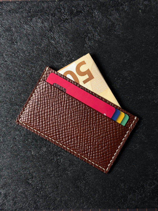 Handmade Leather Cardholder Buttero Hatch